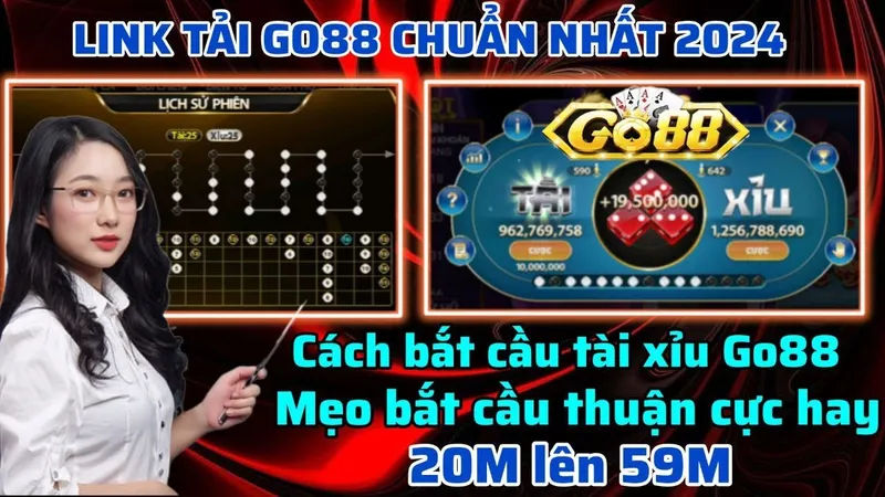 Cách Chơi Tài Xỉu Go88: Hướng Dẫn Chi Tiết Cho Người Mới Bắt Đầu image-1731639843692