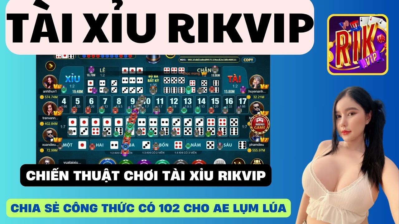 Cách Chơi Tài Xỉu Rikvip: Bí Kíp Chiến Thắng Từ Cao Thủ image-1731637608205