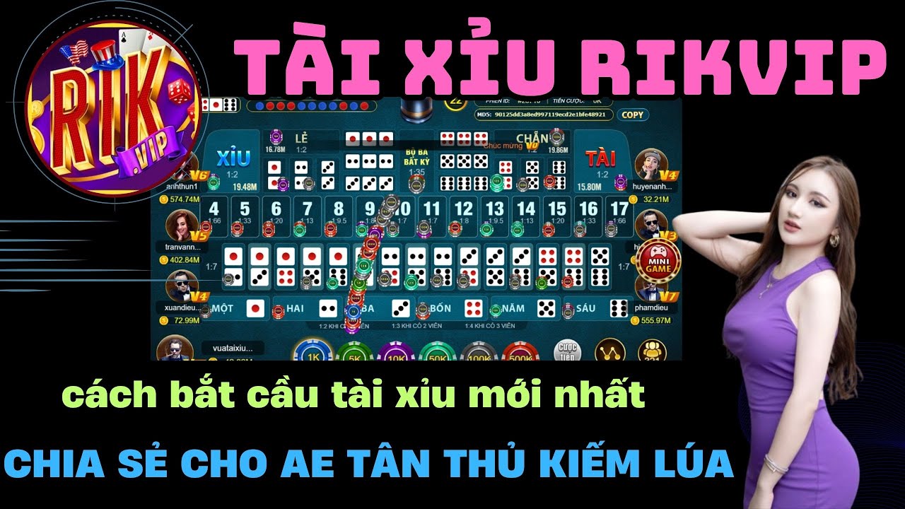 Cách Chơi Tài Xỉu Rikvip: Bí Kíp Chiến Thắng Từ Cao Thủ image-1731637609828