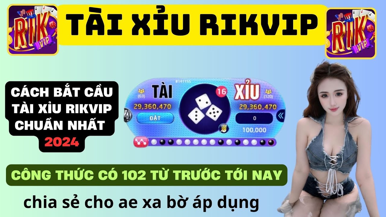 Cách Chơi Tài Xỉu Rikvip: Bí Kíp Chiến Thắng Từ Cao Thủ image-1731637611553