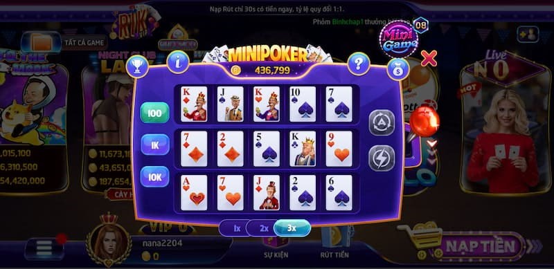 Bí quyết chơi Nổ hũ Mini Poker và cách quay Jackpot thắng lớn