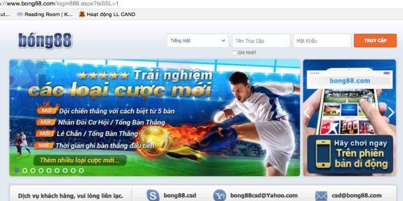 Giới thiệu về nhà cái online BONG88